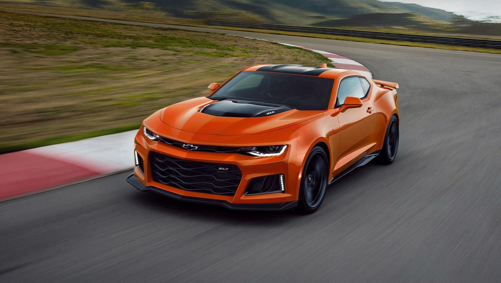 2023 Chevrolet Camaro driving on road