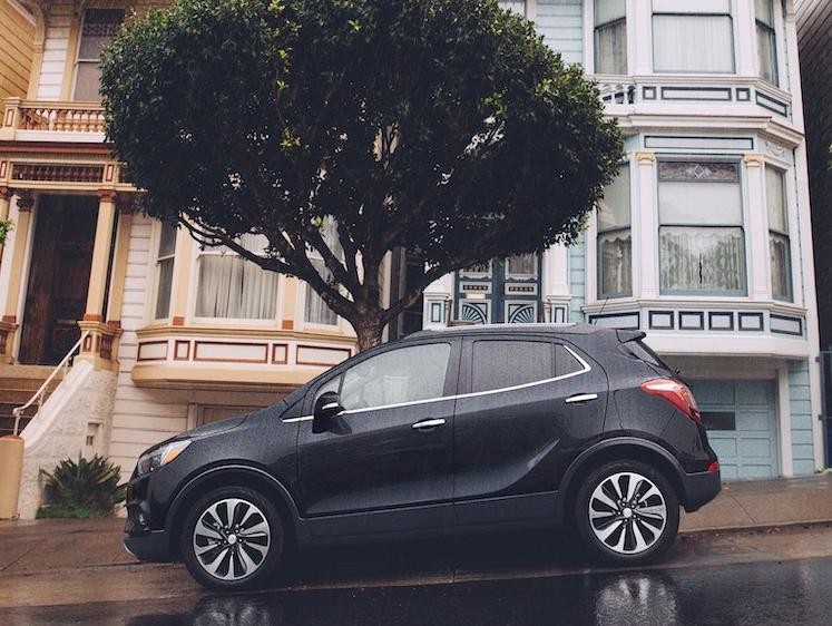 2020 Buick Encore Small Luxury SUV: exterior side view