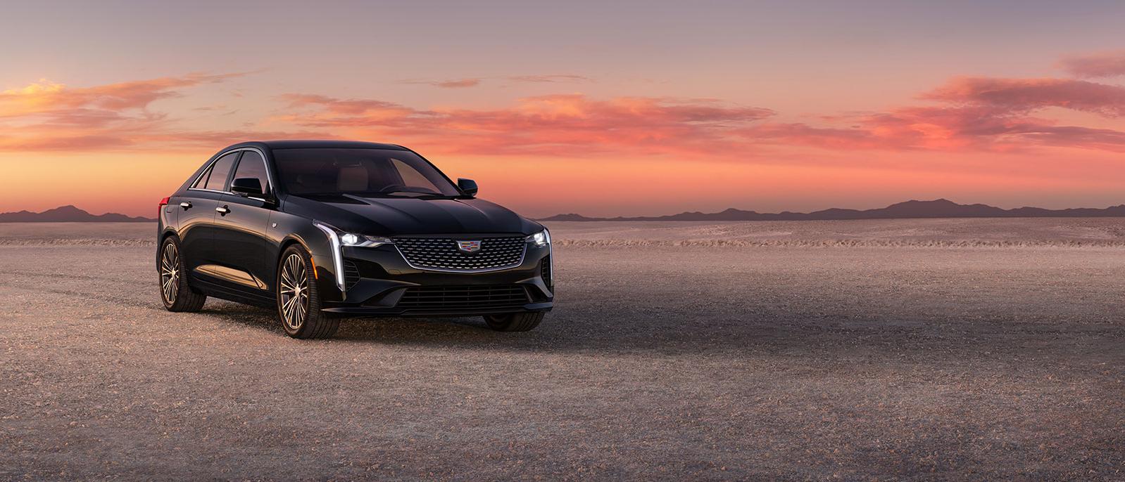 2023 Cadillac CT6 Black exterior with Sunset