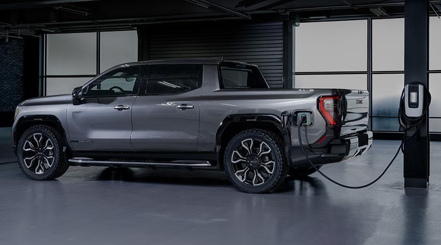 GMC Sierra EV Charging