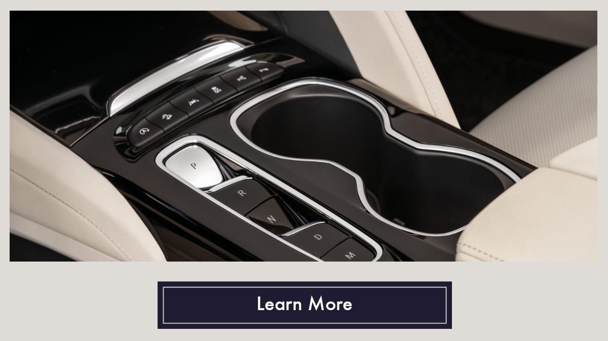 2021 Buick Envision Interior Detail - Cup Holder and Console