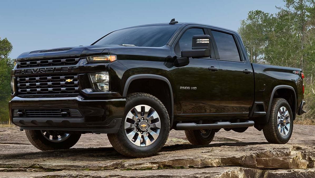 2022 Silverado HD Black on Ledge