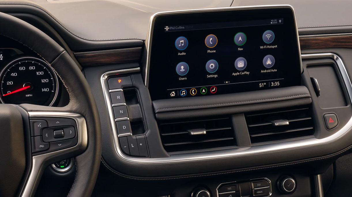 2021 Tahoe infotainment system