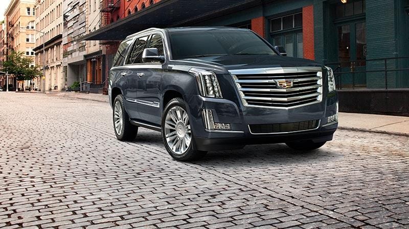 2019 Cadillac Escalade on a city street