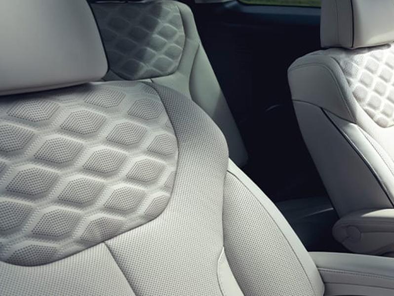 Quilted Nappa Leather Seating Surfaces