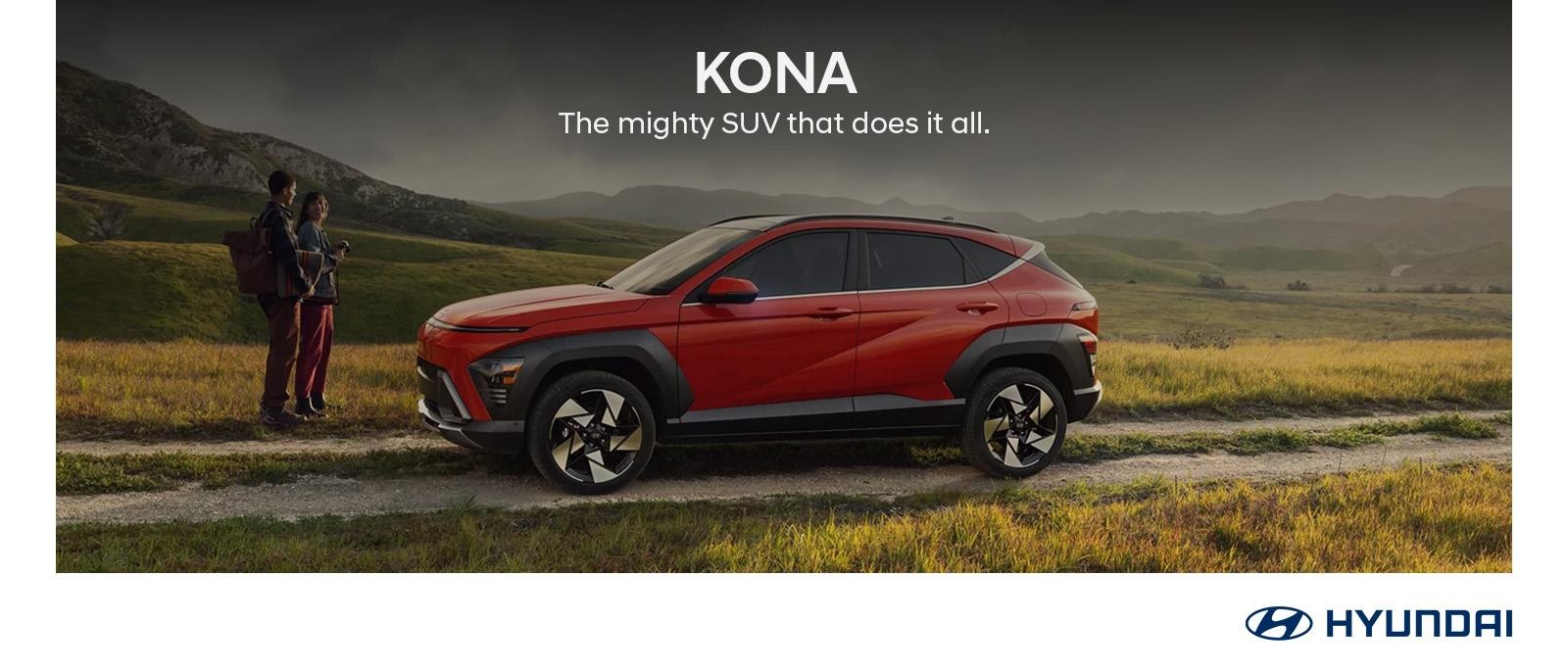 2024 Hyundai Kona parked.