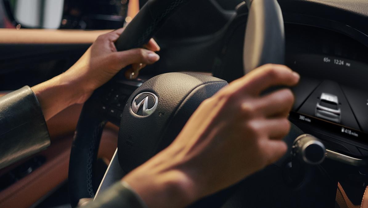 Interior of 2023 Infiniti QX60.