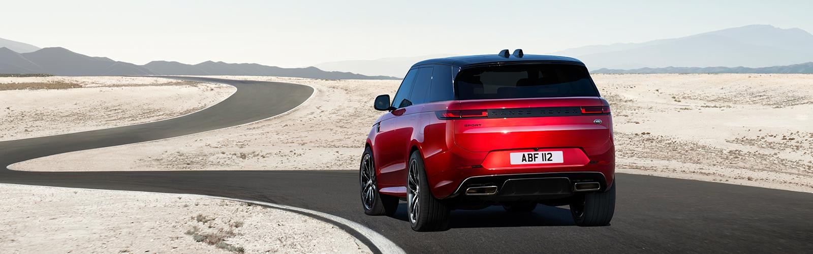 Red Range Rover Sport Exterior