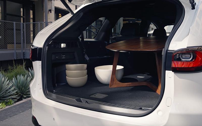 AMPLE CARGO SPACE.