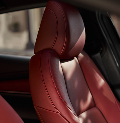 Mazda3 Hatchback red interior
