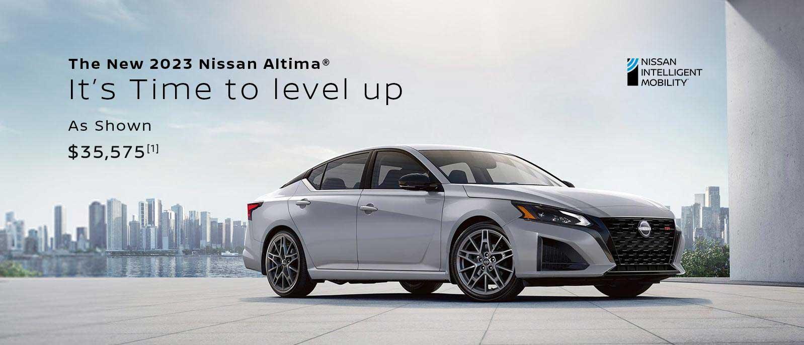 The New 2023 Nissan Altima - As shown $35,385*