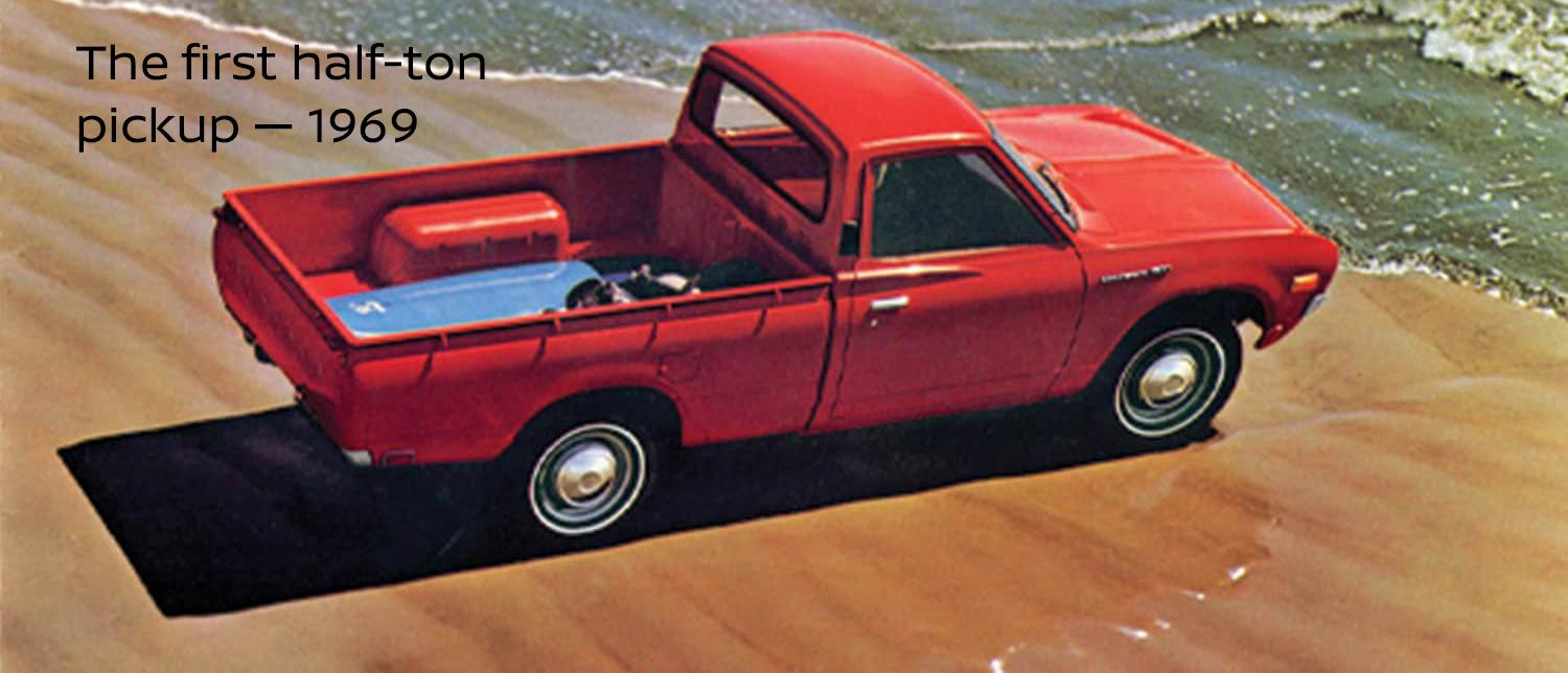 1969 Nissan Frontier.