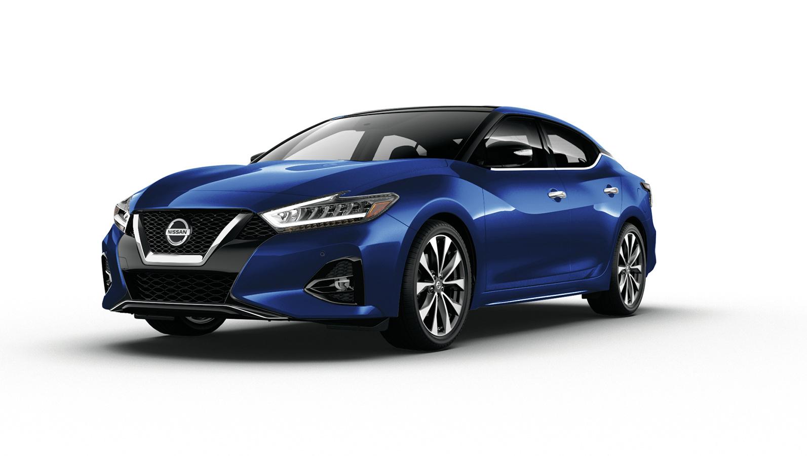 3/4th view of 2023 Nissan Maxima.