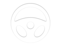 Steering wheel icon