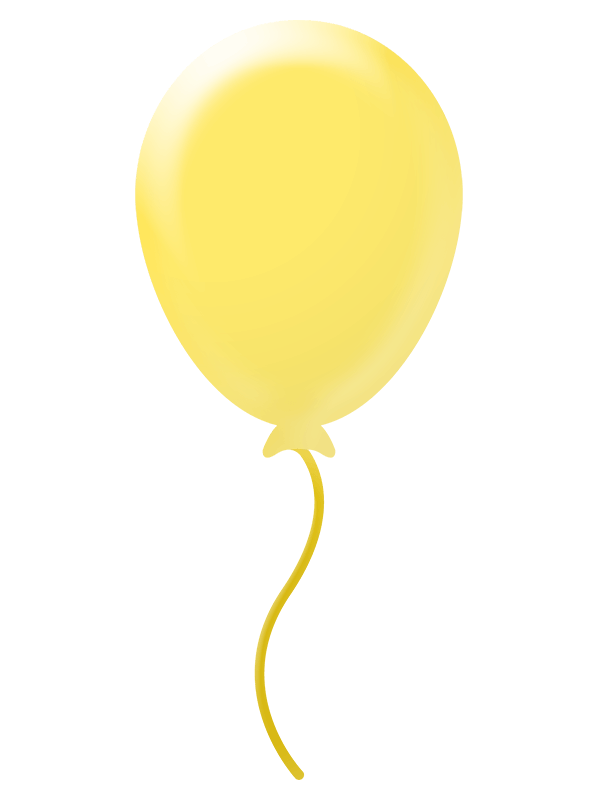 Yellow balloon