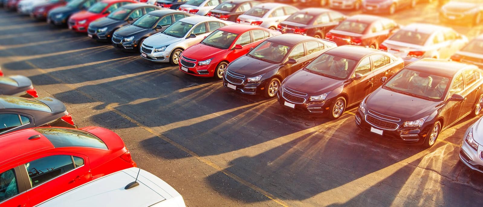 Dealership vehicle lot