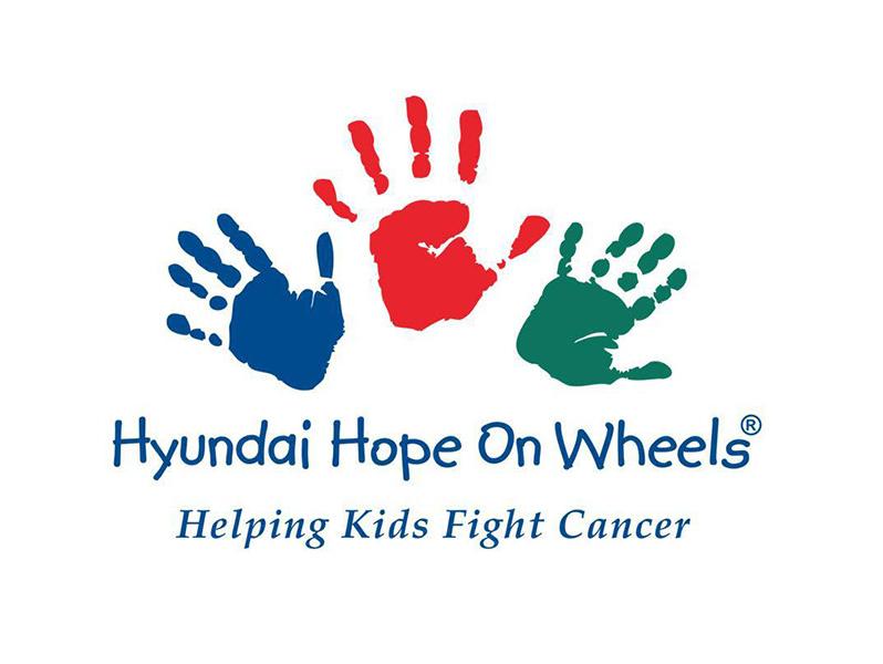 Hyundai Hope On Wheels logo.