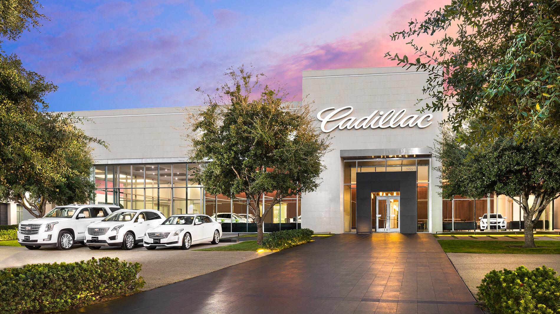 Sewell Cadillac Houston Dealership Exterior Photo