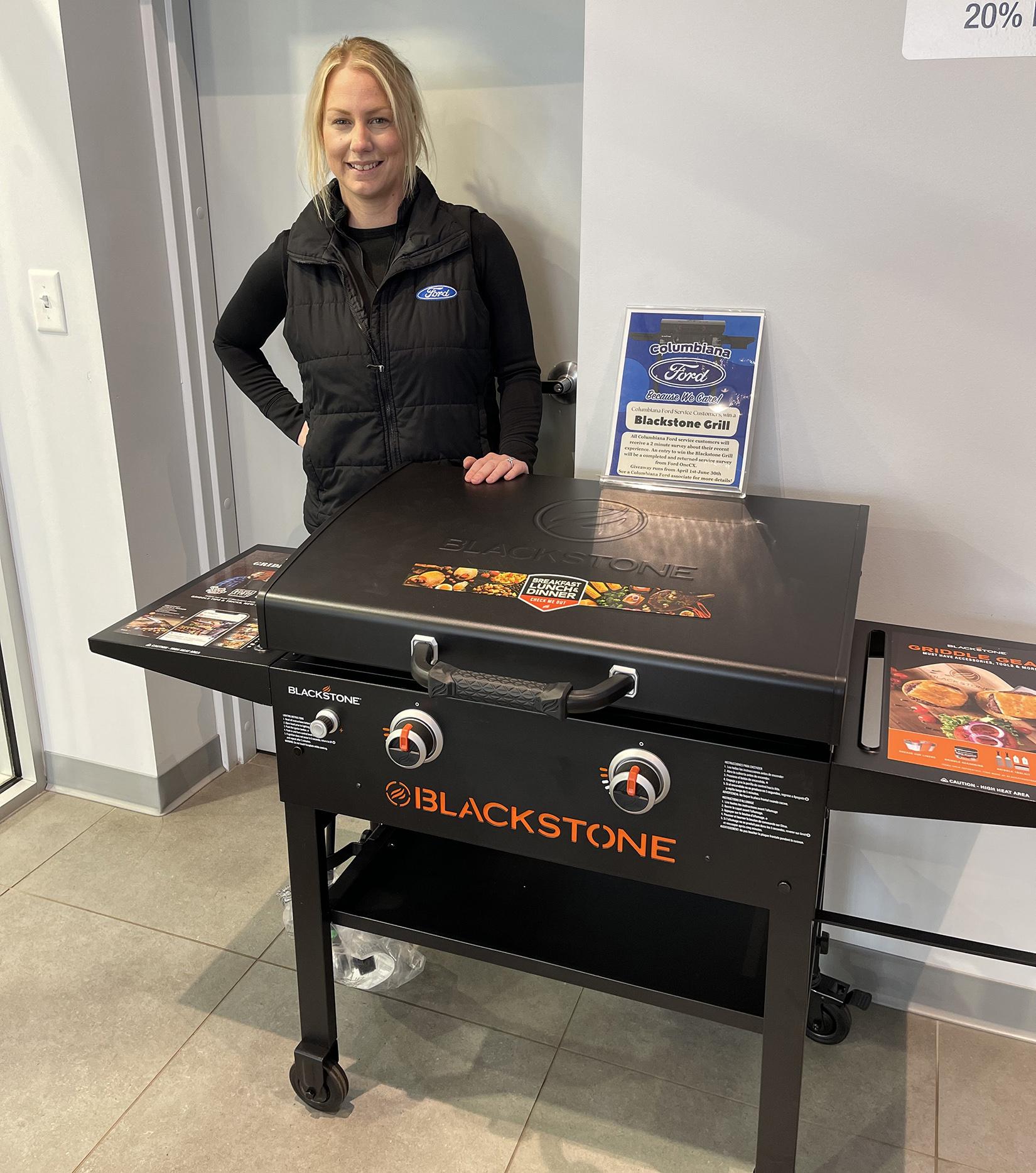 Win a Blackstone Grille | Columbiana Ford