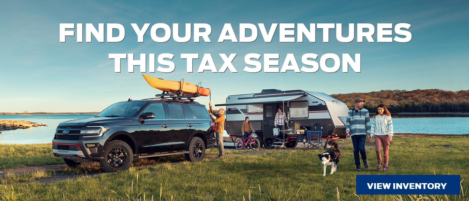 Find your Adventures this tax season