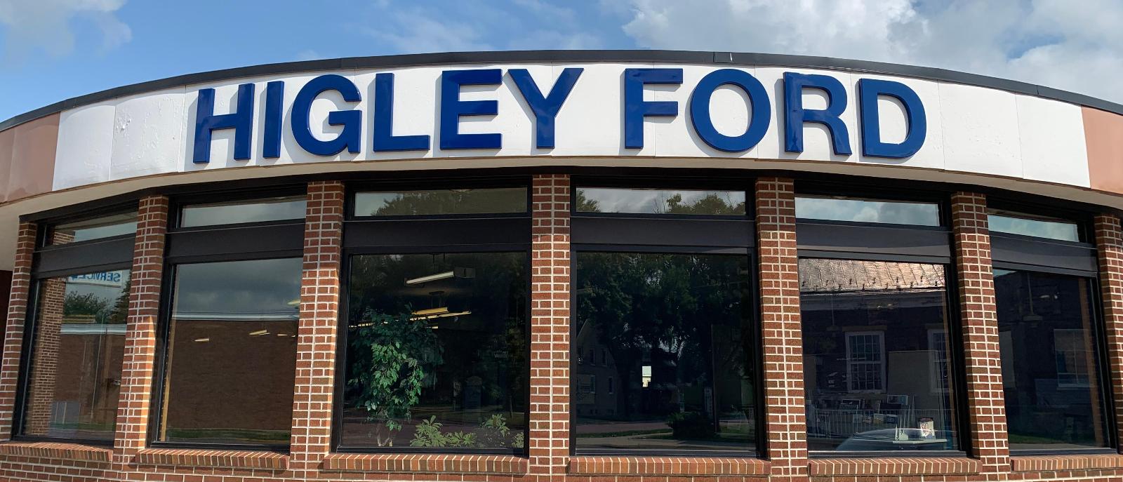 Higley Ford Sales Company is a Ford dealer selling new and used cars in