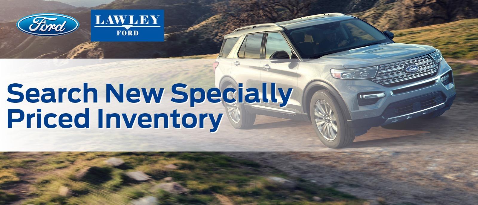 Search New Specially Priced Inventory
