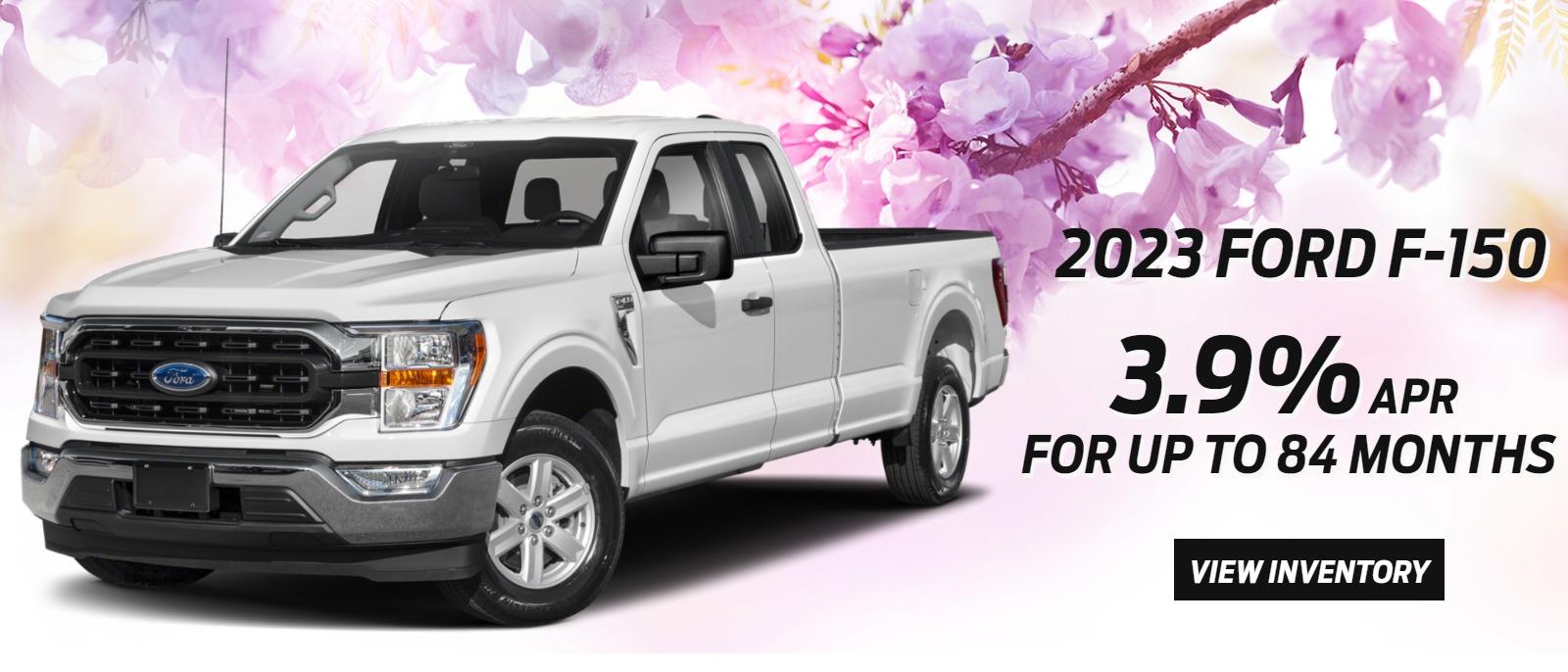 2023 Ford F-150: 3.9% APR for 84 Months