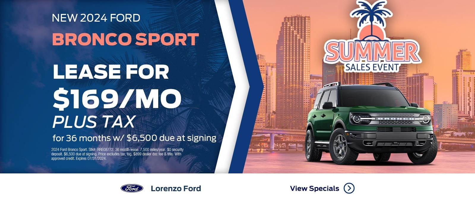 Lorenzo Ford Dealer in Homestead, Miami Dade (Click for Specials)