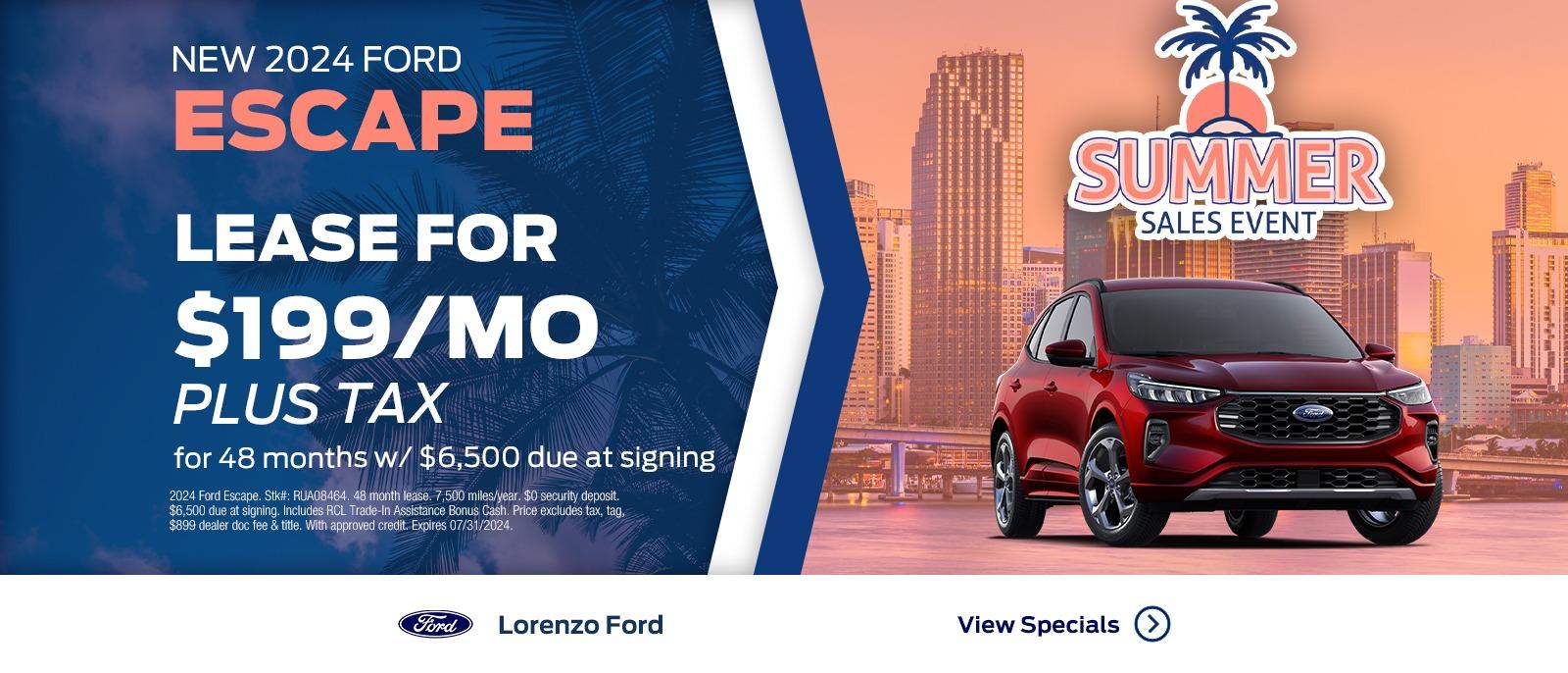 Lorenzo Ford Dealer in Homestead, Miami Dade (Click for Specials)