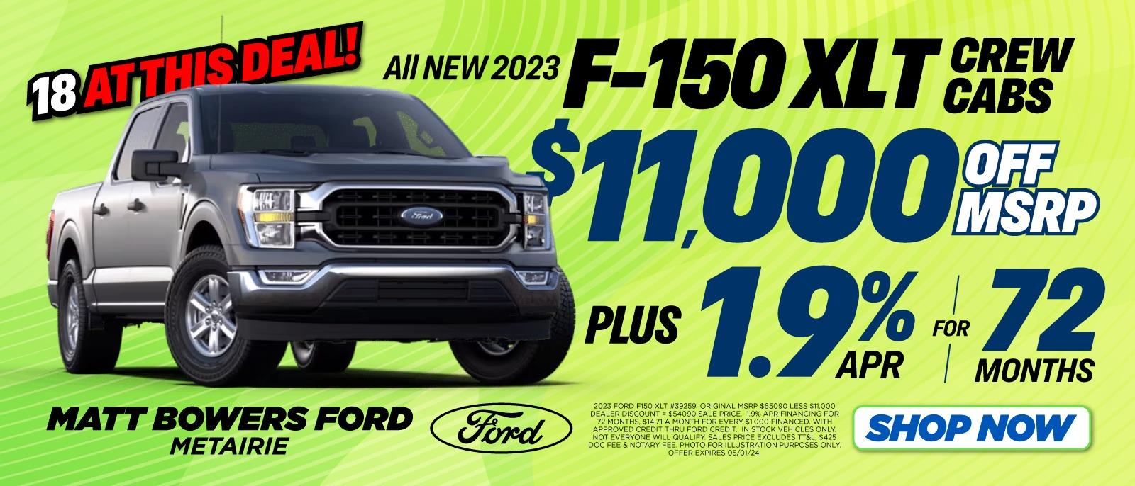 2023 Ford F-150 XLT Deal