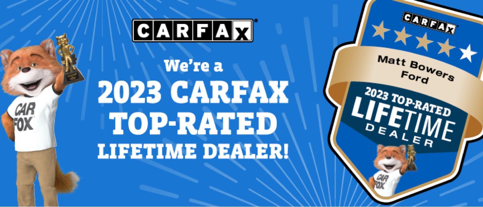 CarFax Top Rated Dealer