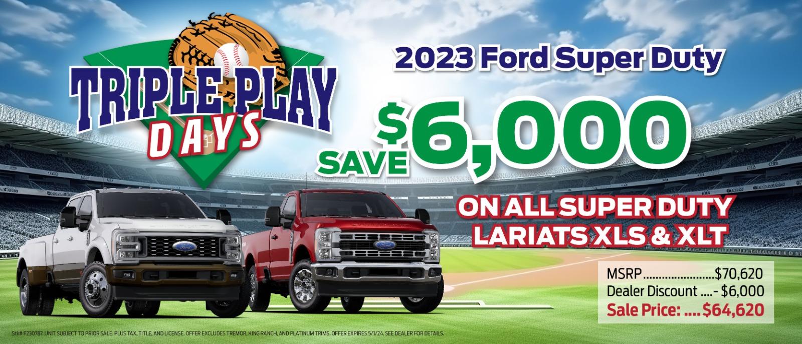 Ford Super Duty Offer!⚾