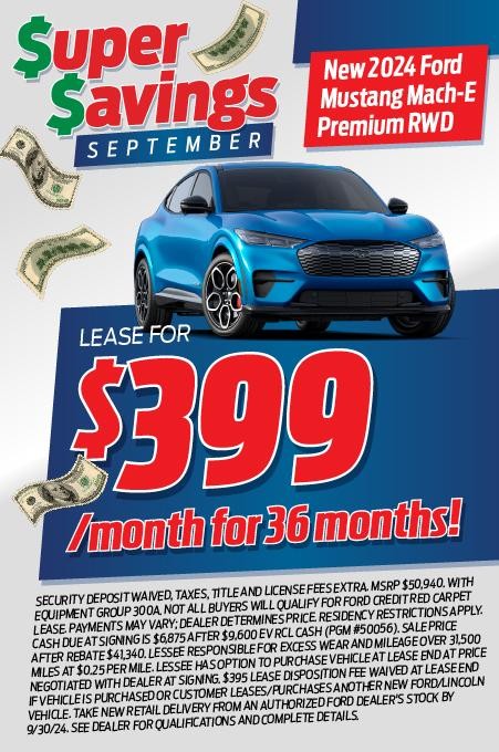 Lease for $399/month for 36 months!