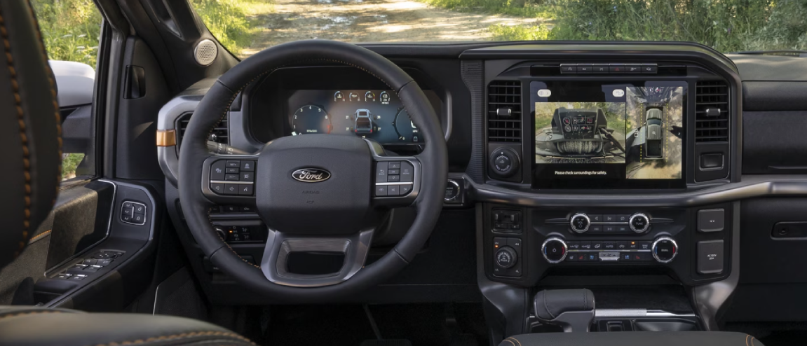 Interior of FORD 