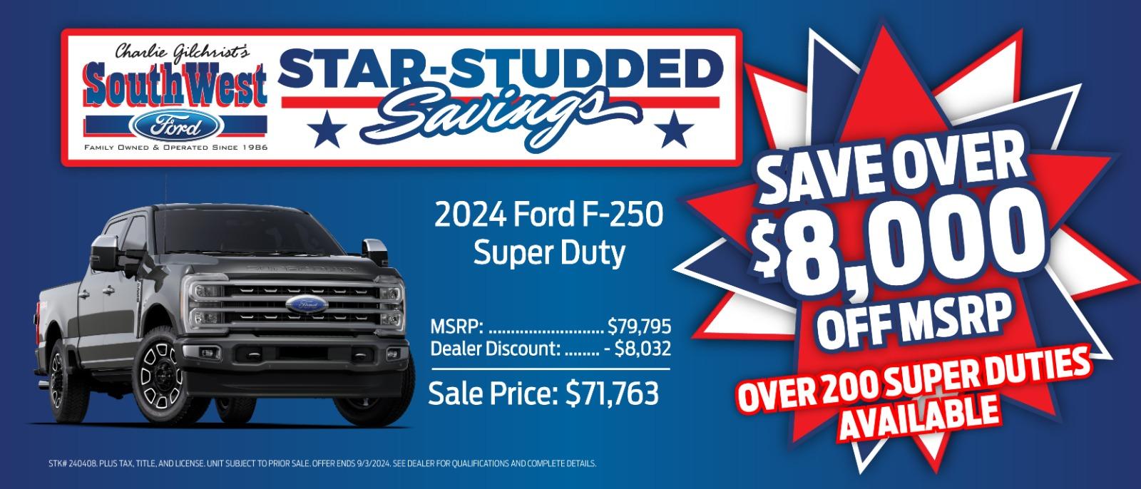 2024 Ford Super Duty f-250