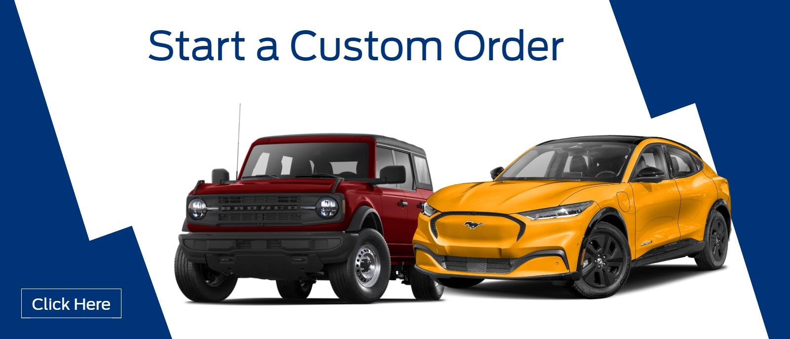 Start a custom order