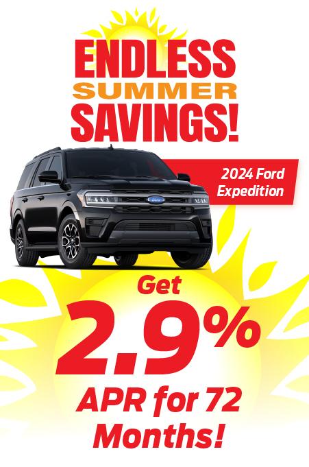 Shop 2.9% for 72 Months on 2024 Ford Expedition!🔥