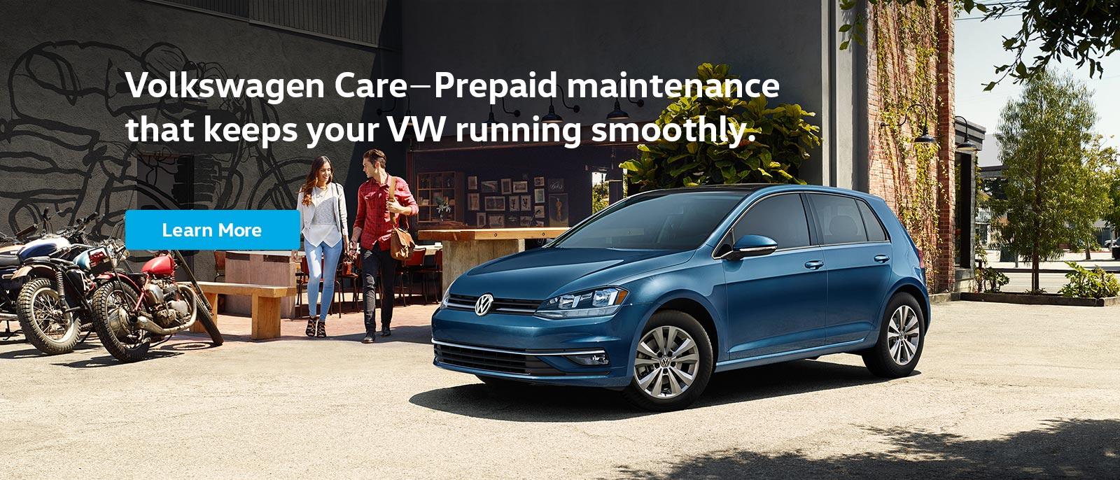 Volkswagen Care - Prepaid maintenance that keeps your VW running smoothly.