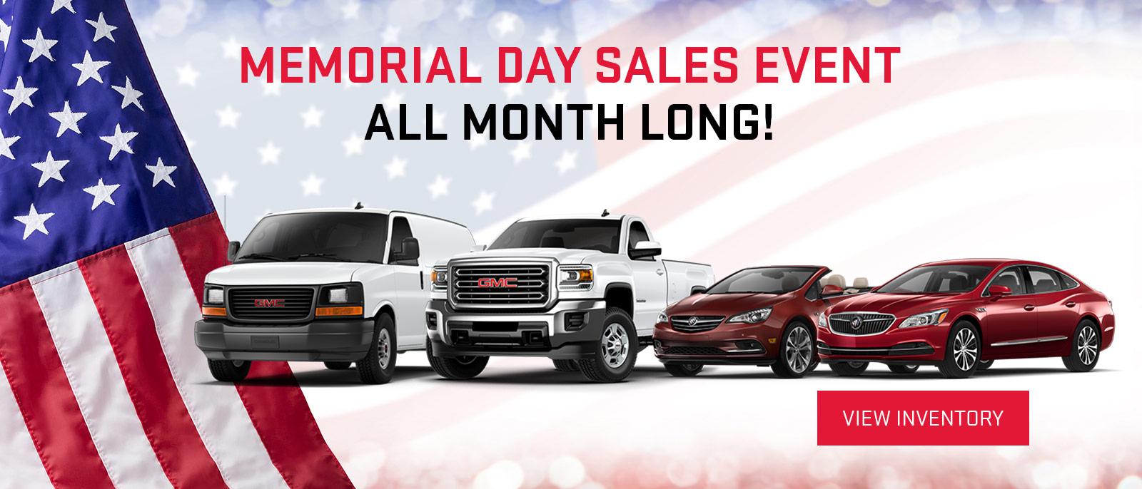 Memorial Day Car Deals near Queens Van Buren Buick GMC