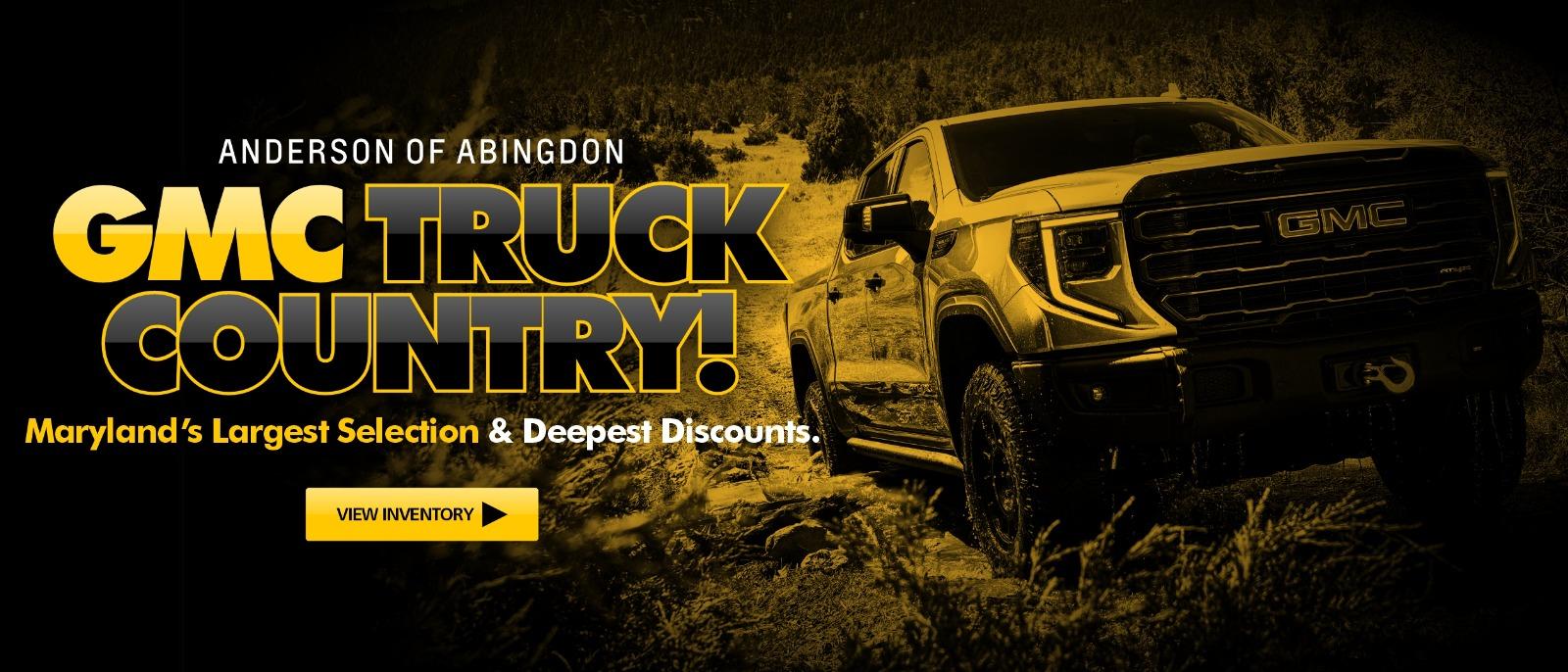 GMC Truck Country - Maryland's Largest Selection & Deepest Discounts