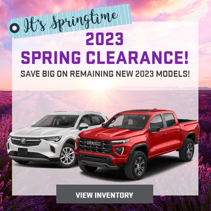 2023 Spring Clearance