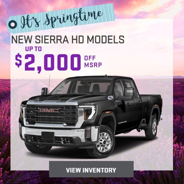 Sierra HD Special Offer