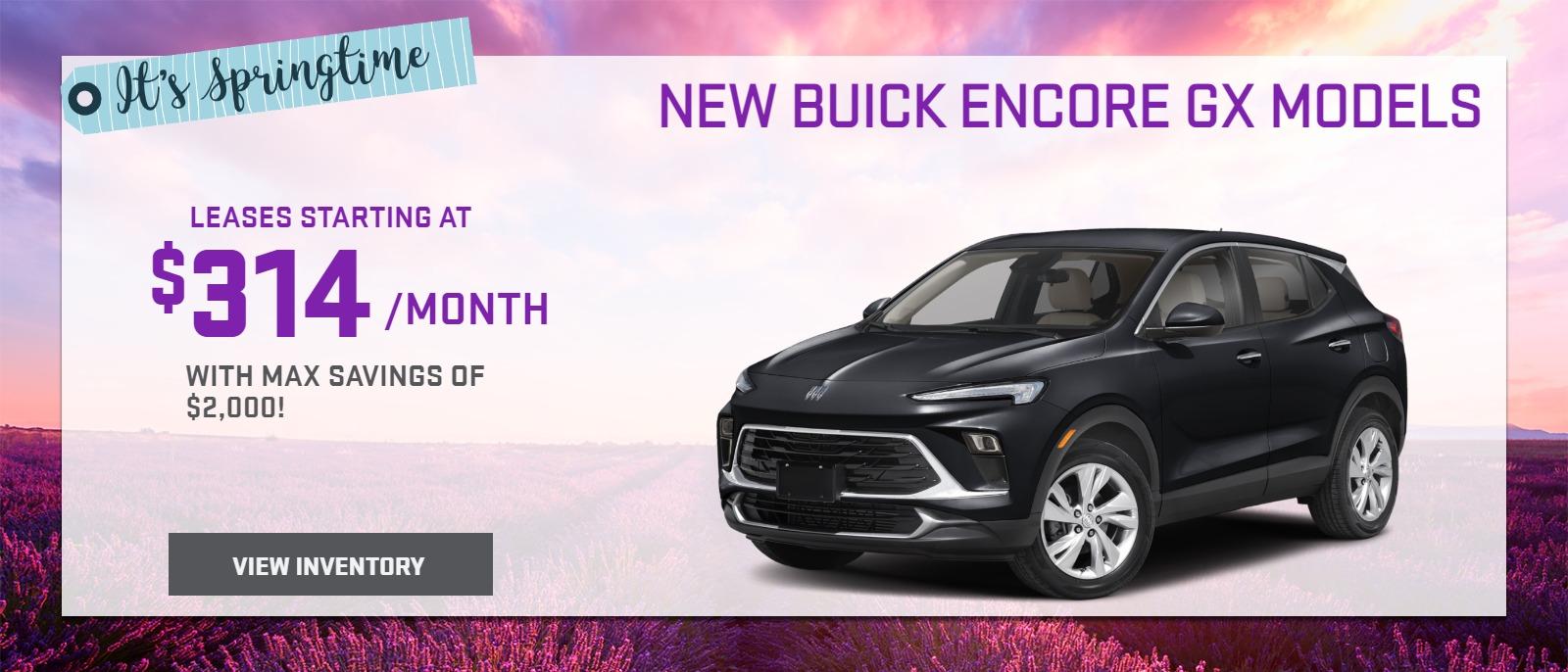 New Encore GX Special Offers