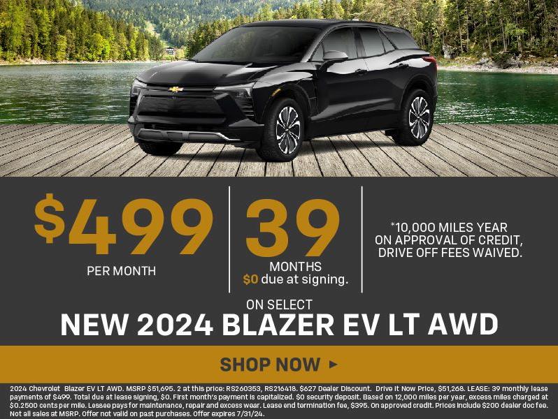 New 2024 Blazer EV LT