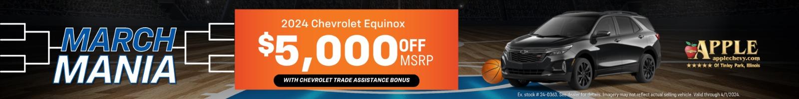 2024 Chevy Equinox $5,000 OFF MSRP