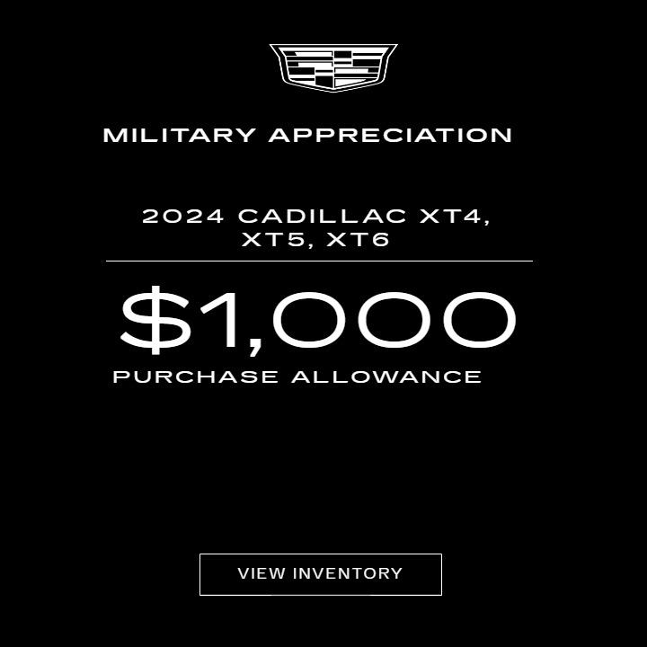 Cadillac Military Discount