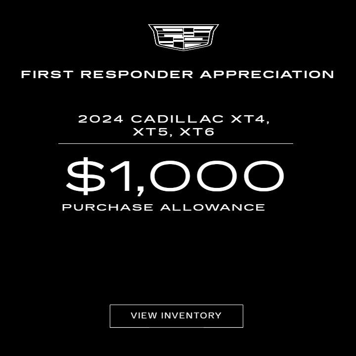 Cadillac First Responder Discount