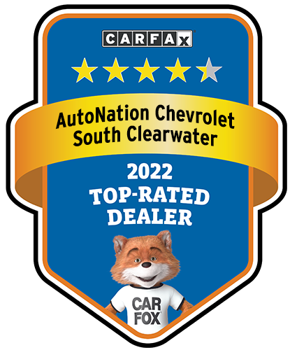 AutoNation Chevrolet South Clearwater RECOGNIZED AS A CARFAX TOP-RATED DEALER