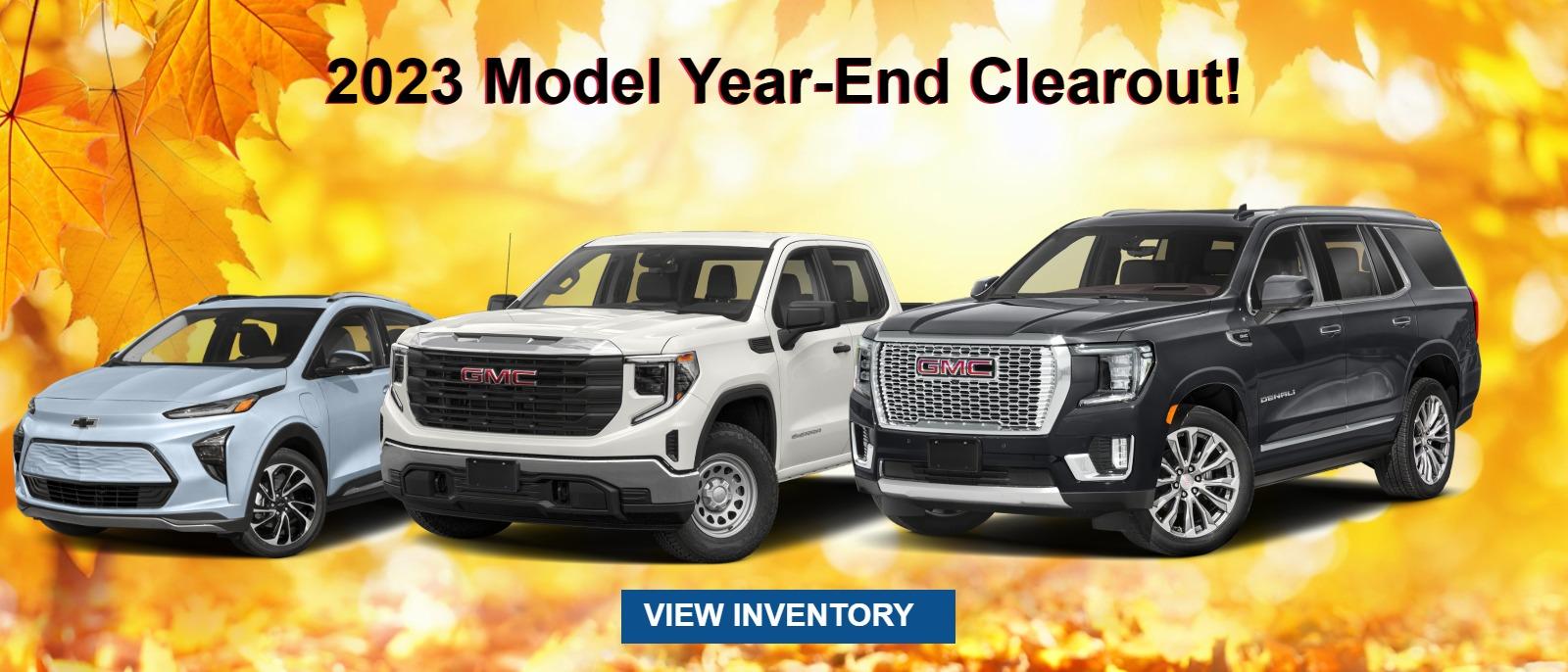2023 Model Year-End Clearout!