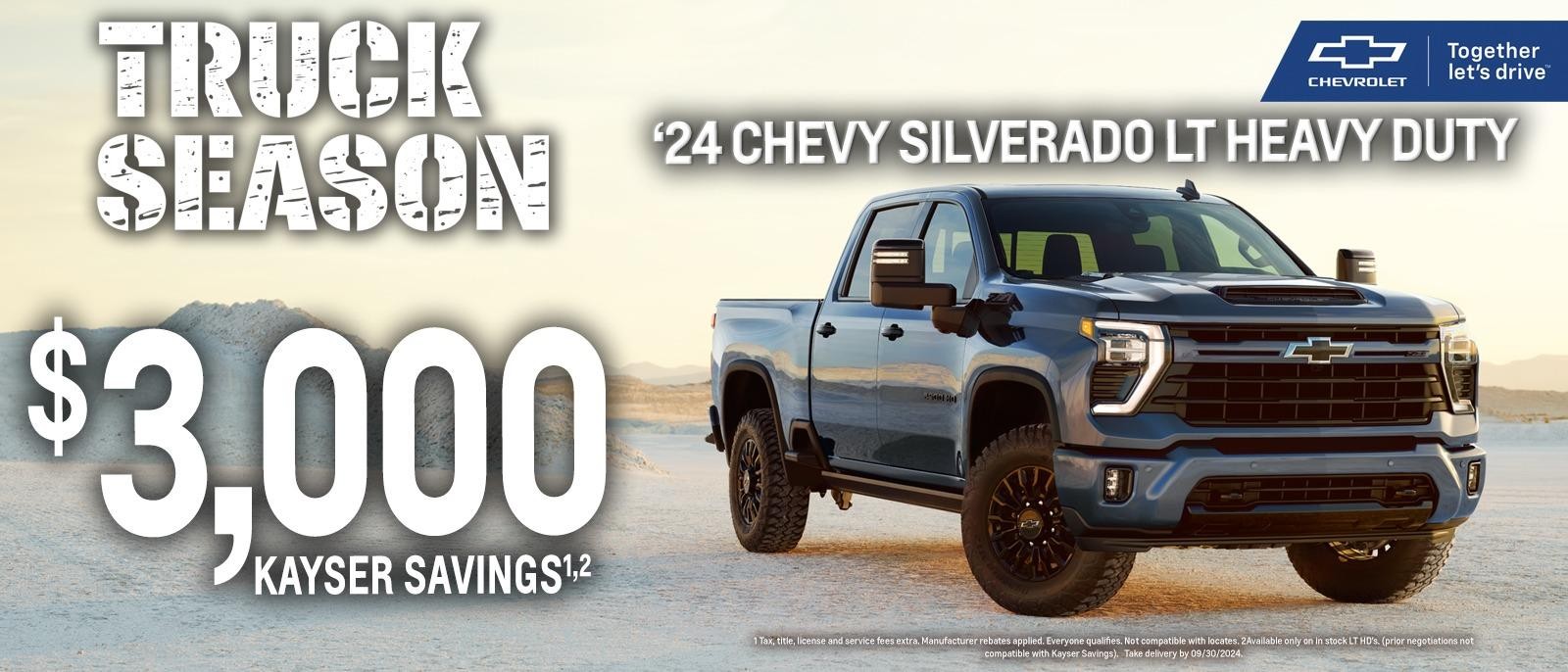 2024 Chevy Silverado LT Heavy Duty